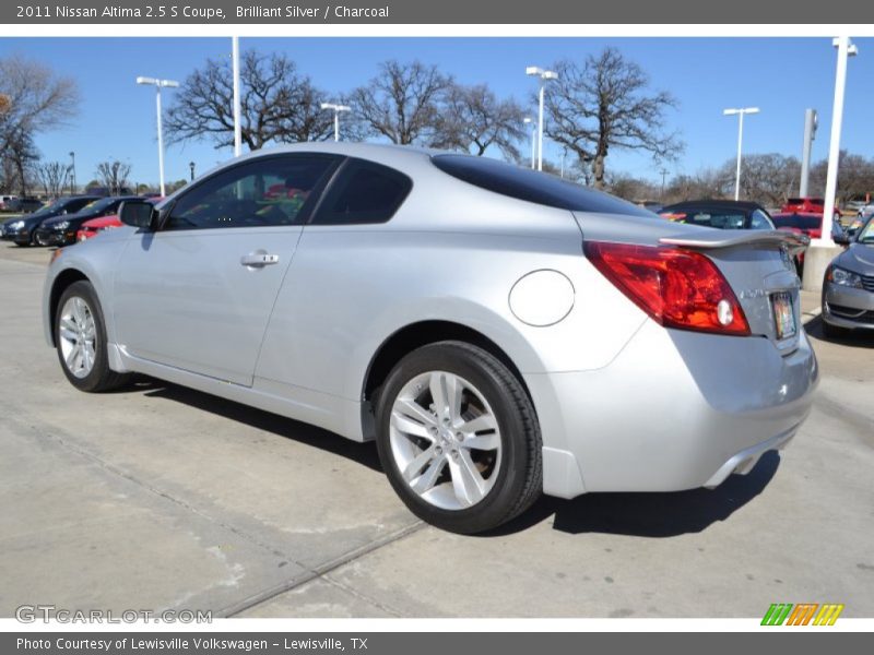 Brilliant Silver / Charcoal 2011 Nissan Altima 2.5 S Coupe