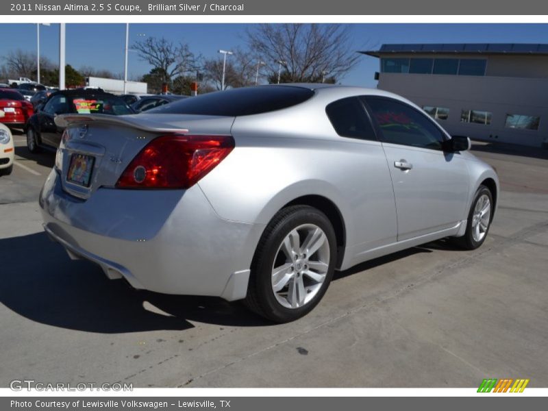 Brilliant Silver / Charcoal 2011 Nissan Altima 2.5 S Coupe