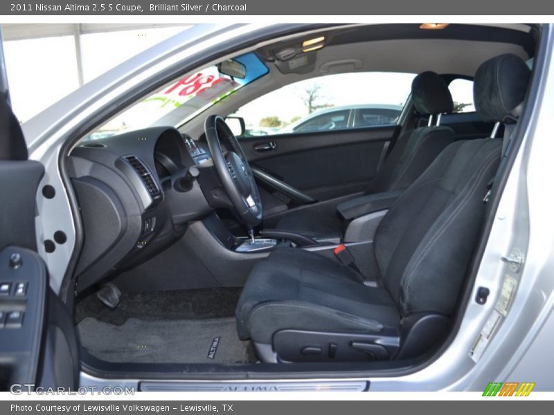 Brilliant Silver / Charcoal 2011 Nissan Altima 2.5 S Coupe