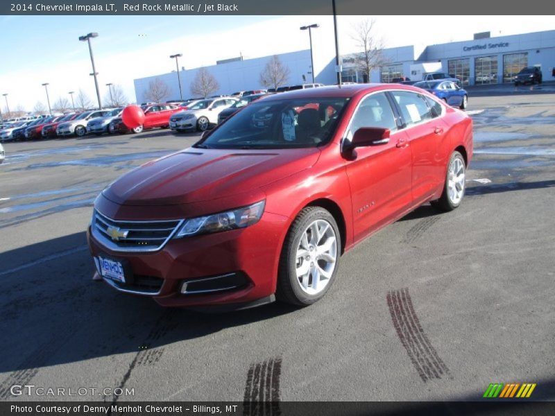 Red Rock Metallic / Jet Black 2014 Chevrolet Impala LT