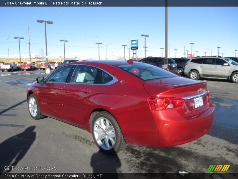 Red Rock Metallic / Jet Black 2014 Chevrolet Impala LT