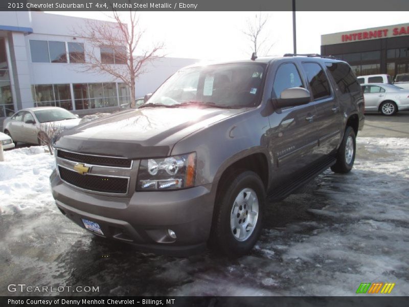 Mocha Steel Metallic / Ebony 2013 Chevrolet Suburban LT 4x4