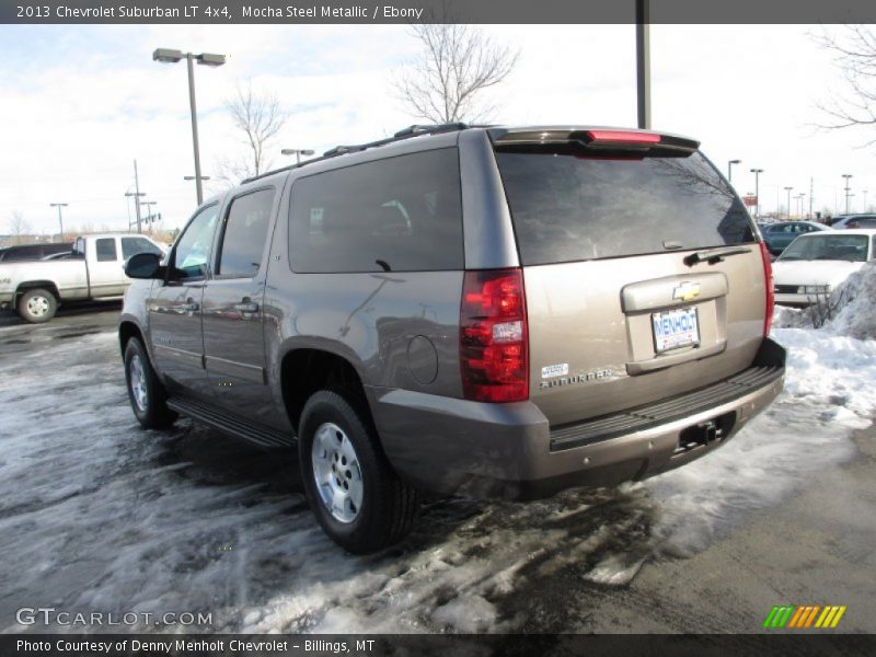 Mocha Steel Metallic / Ebony 2013 Chevrolet Suburban LT 4x4