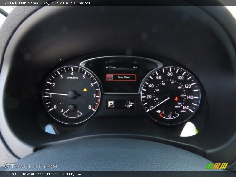 Gun Metallic / Charcoal 2014 Nissan Altima 2.5 S