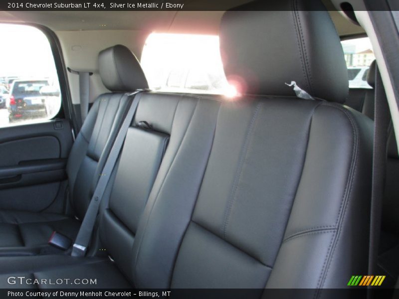 Silver Ice Metallic / Ebony 2014 Chevrolet Suburban LT 4x4