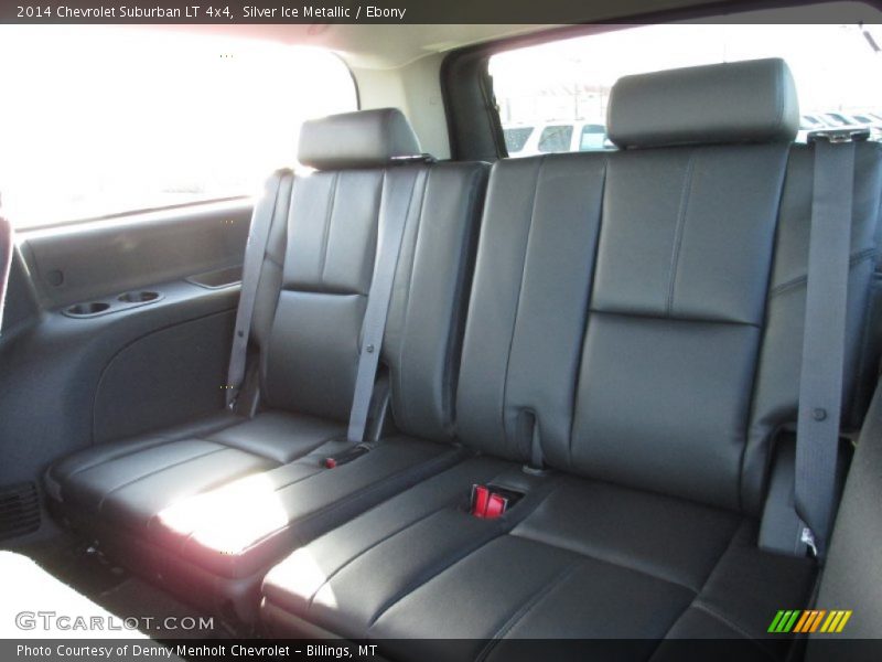 Silver Ice Metallic / Ebony 2014 Chevrolet Suburban LT 4x4