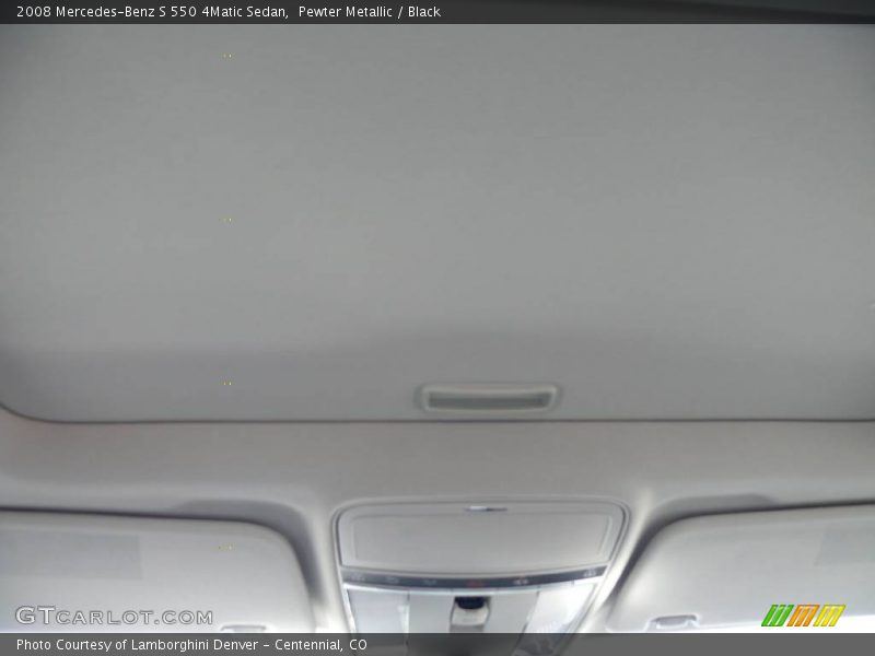Pewter Metallic / Black 2008 Mercedes-Benz S 550 4Matic Sedan