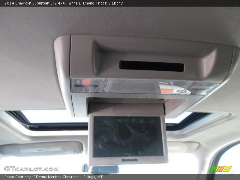 White Diamond Tricoat / Ebony 2014 Chevrolet Suburban LTZ 4x4
