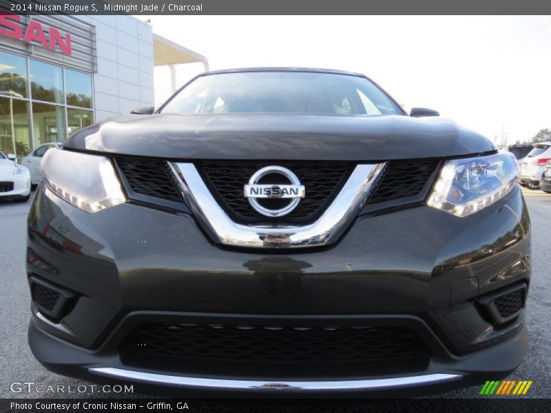 Midnight Jade / Charcoal 2014 Nissan Rogue S