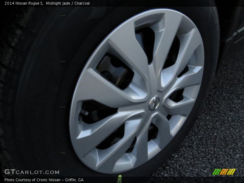 Midnight Jade / Charcoal 2014 Nissan Rogue S