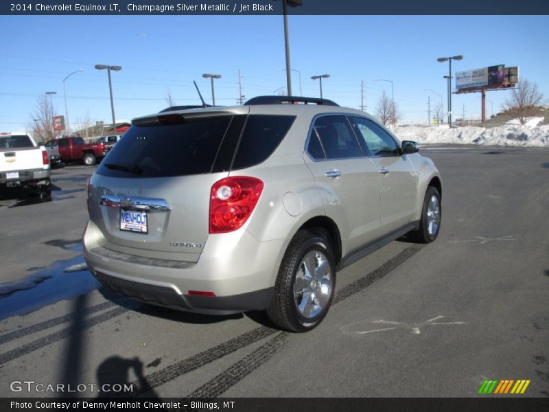 Champagne Silver Metallic / Jet Black 2014 Chevrolet Equinox LT