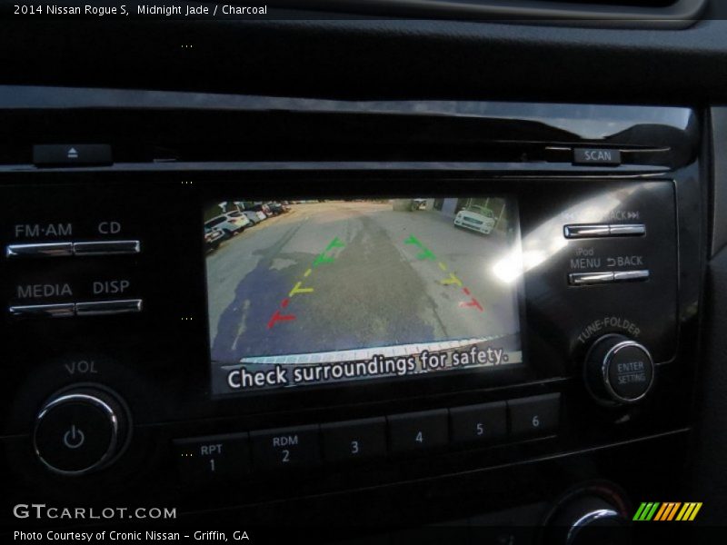 Midnight Jade / Charcoal 2014 Nissan Rogue S