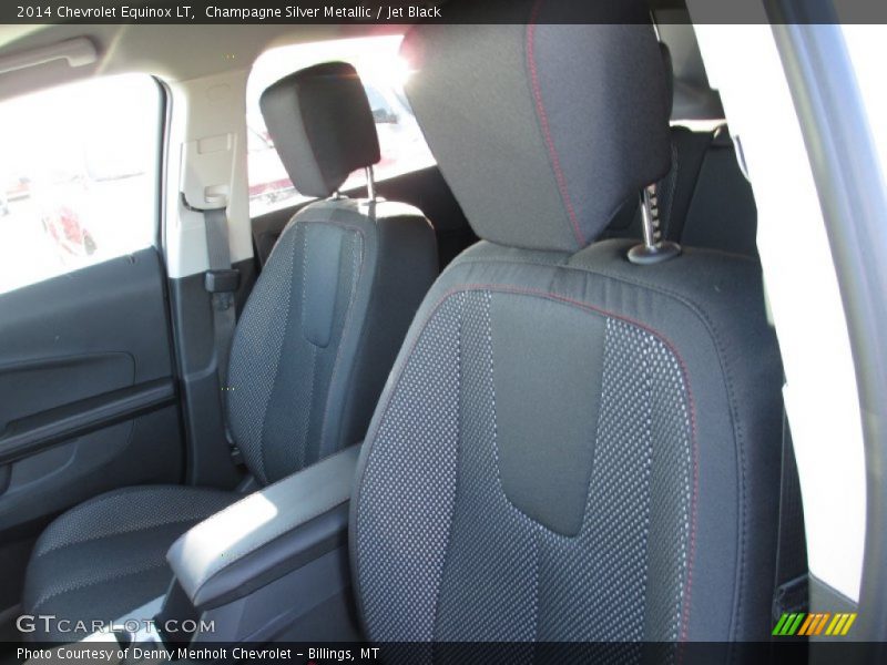 Champagne Silver Metallic / Jet Black 2014 Chevrolet Equinox LT