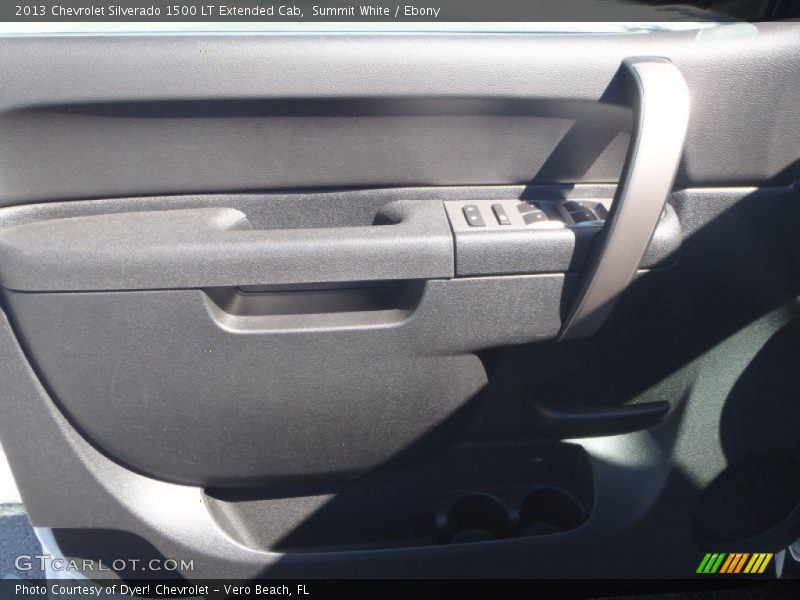 Summit White / Ebony 2013 Chevrolet Silverado 1500 LT Extended Cab