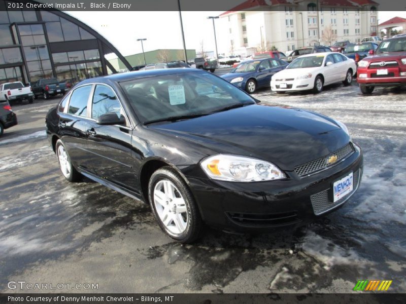 Black / Ebony 2012 Chevrolet Impala LT