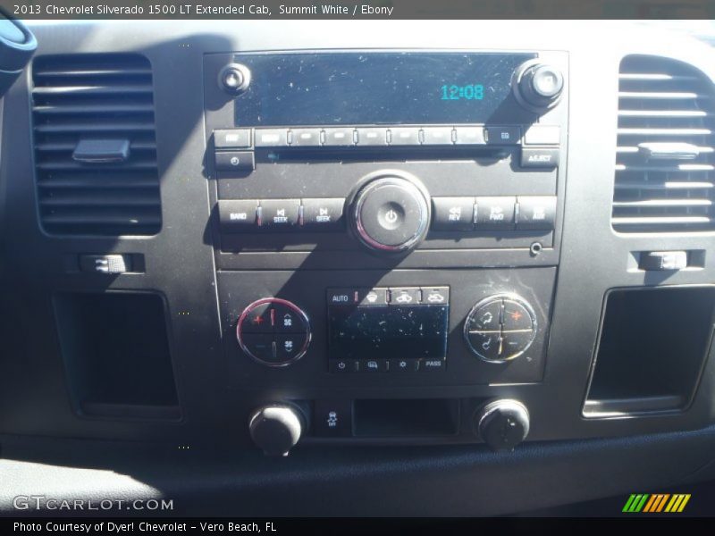 Summit White / Ebony 2013 Chevrolet Silverado 1500 LT Extended Cab