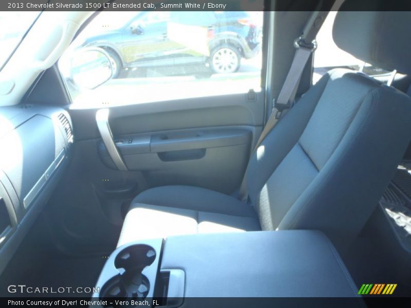 Summit White / Ebony 2013 Chevrolet Silverado 1500 LT Extended Cab