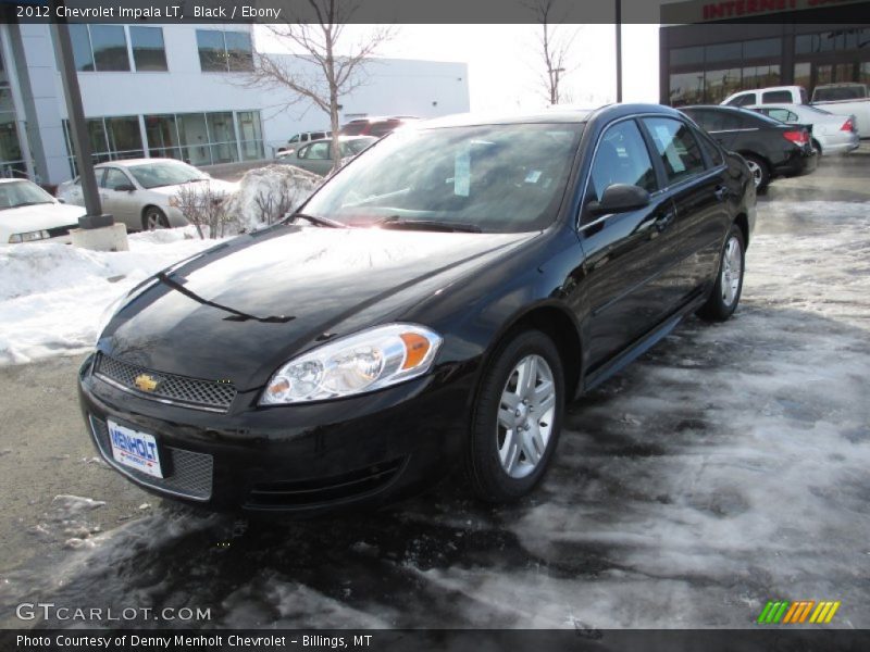 Black / Ebony 2012 Chevrolet Impala LT