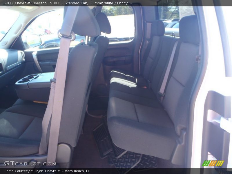 Summit White / Ebony 2013 Chevrolet Silverado 1500 LT Extended Cab