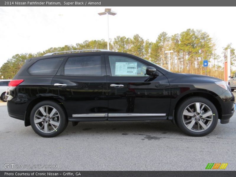Super Black / Almond 2014 Nissan Pathfinder Platinum