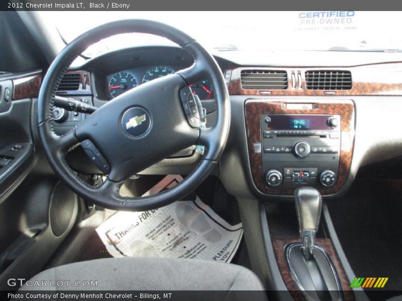 Black / Ebony 2012 Chevrolet Impala LT