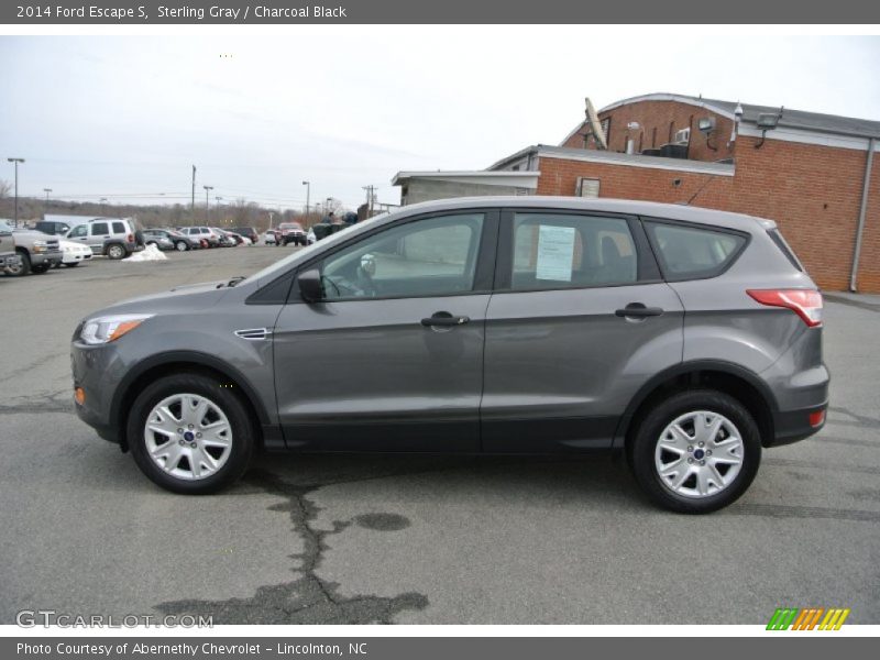 Sterling Gray / Charcoal Black 2014 Ford Escape S