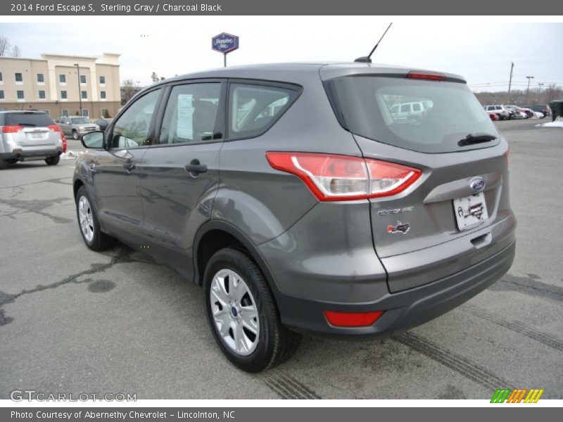 Sterling Gray / Charcoal Black 2014 Ford Escape S