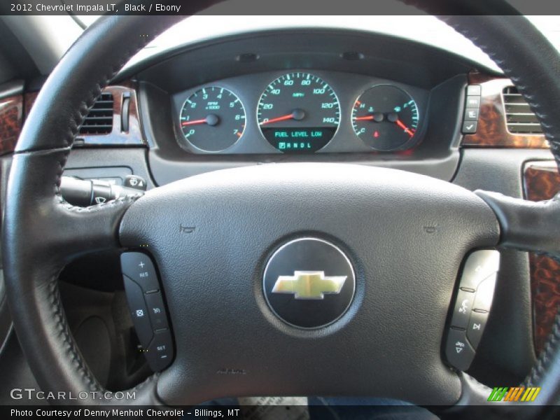 Black / Ebony 2012 Chevrolet Impala LT