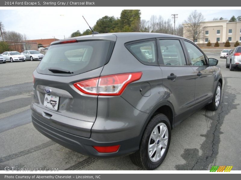 Sterling Gray / Charcoal Black 2014 Ford Escape S
