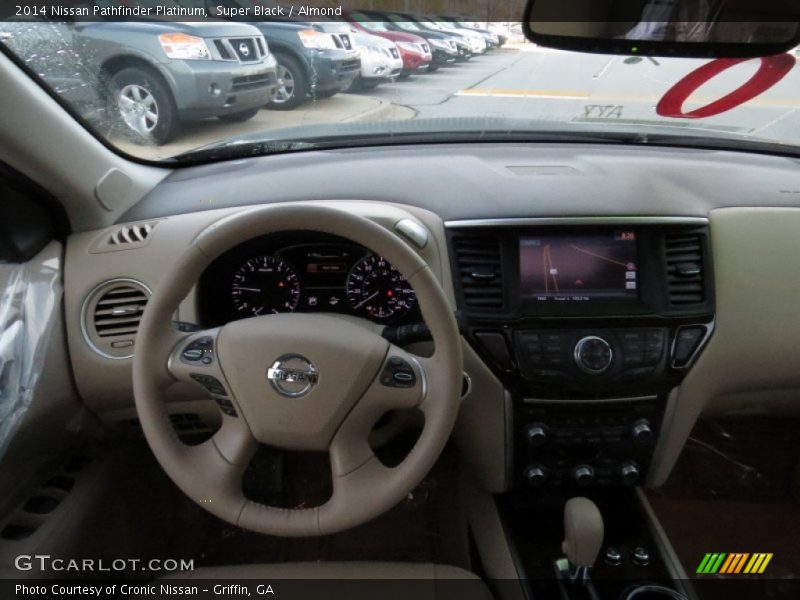 Super Black / Almond 2014 Nissan Pathfinder Platinum