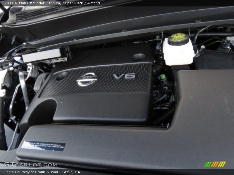 Super Black / Almond 2014 Nissan Pathfinder Platinum