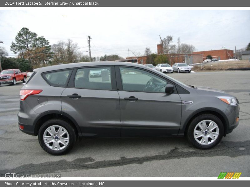 Sterling Gray / Charcoal Black 2014 Ford Escape S