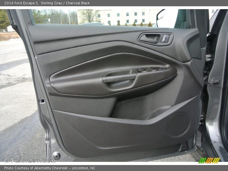 Sterling Gray / Charcoal Black 2014 Ford Escape S