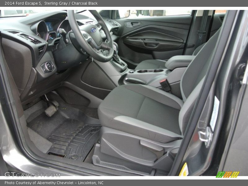 Sterling Gray / Charcoal Black 2014 Ford Escape S