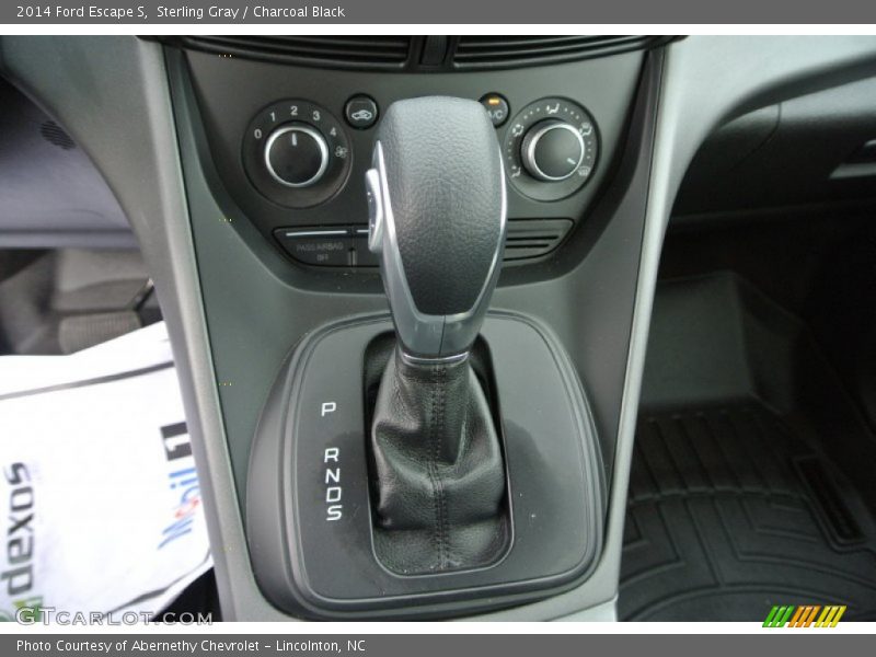Sterling Gray / Charcoal Black 2014 Ford Escape S
