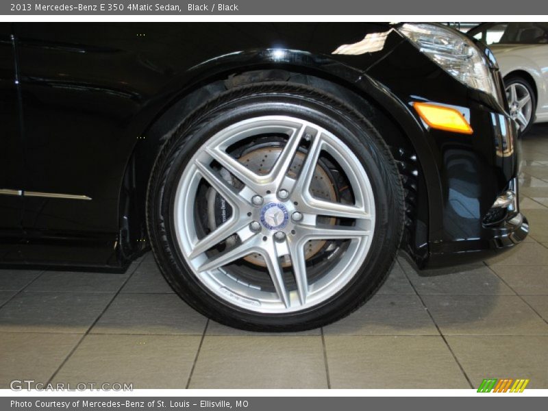 Black / Black 2013 Mercedes-Benz E 350 4Matic Sedan