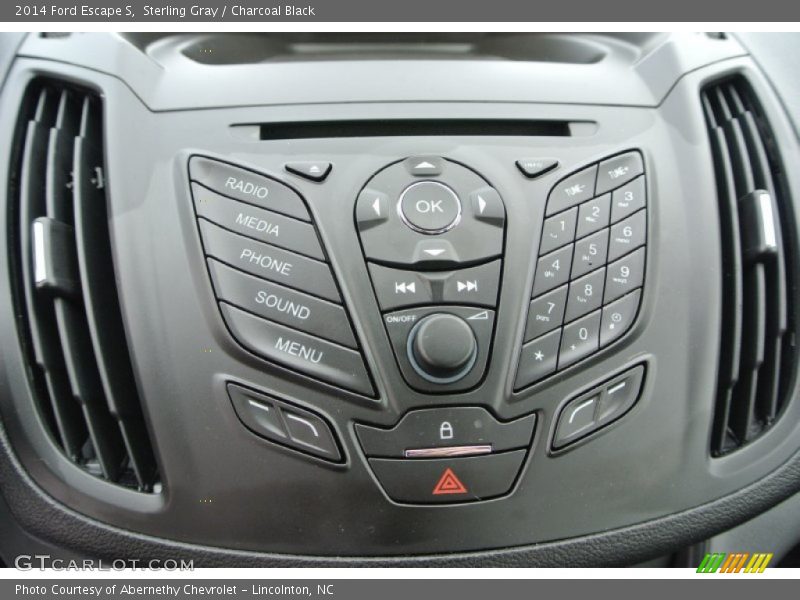 Sterling Gray / Charcoal Black 2014 Ford Escape S