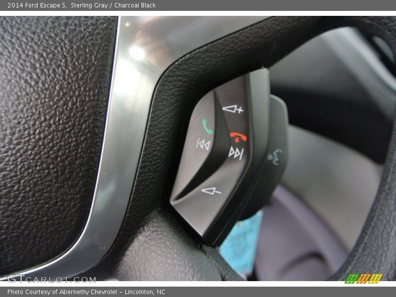 Sterling Gray / Charcoal Black 2014 Ford Escape S