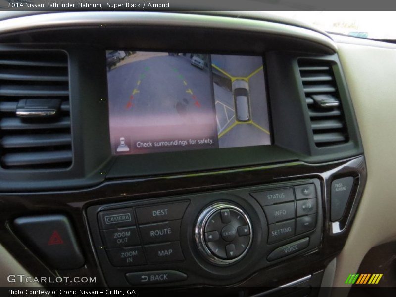 Super Black / Almond 2014 Nissan Pathfinder Platinum