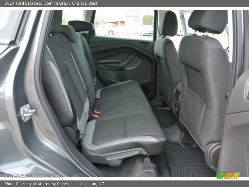 Sterling Gray / Charcoal Black 2014 Ford Escape S