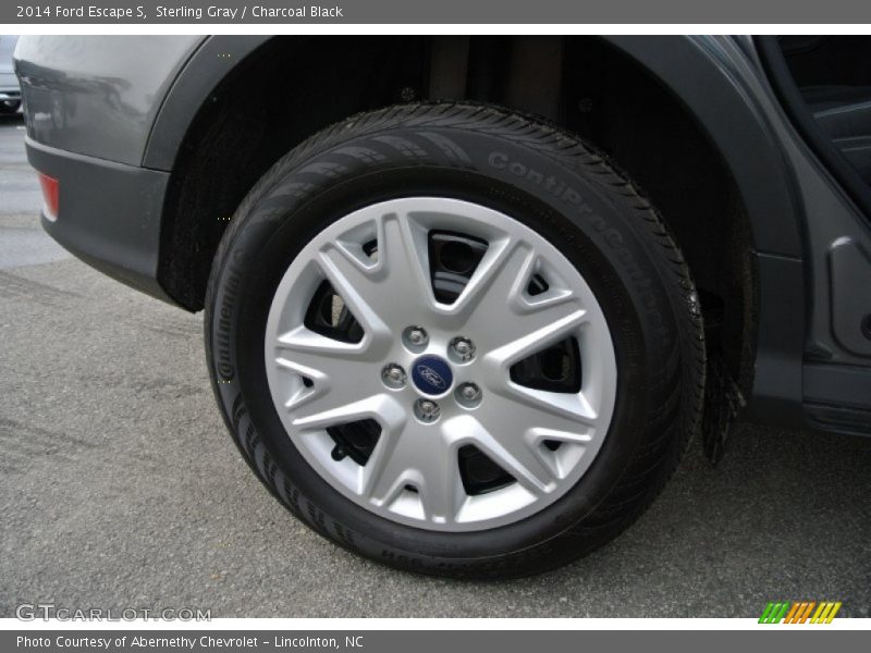 Sterling Gray / Charcoal Black 2014 Ford Escape S
