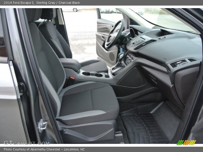 Sterling Gray / Charcoal Black 2014 Ford Escape S