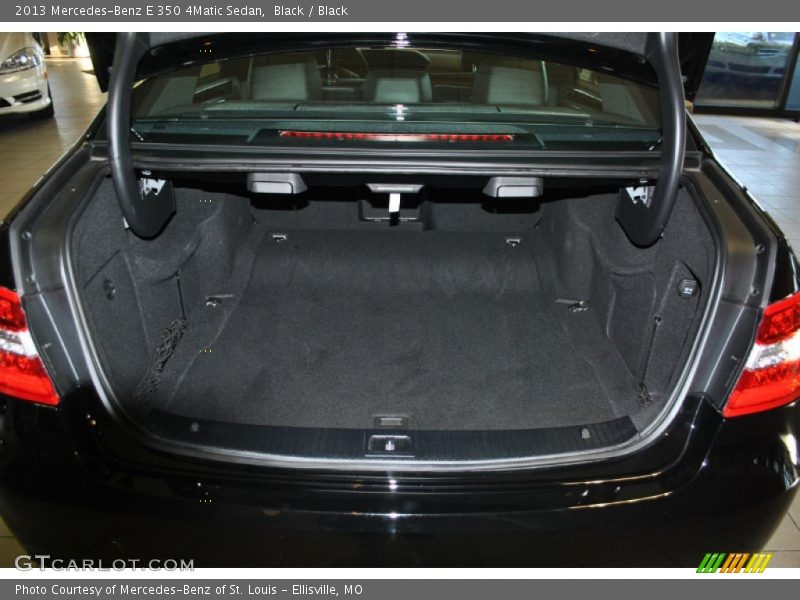 Black / Black 2013 Mercedes-Benz E 350 4Matic Sedan