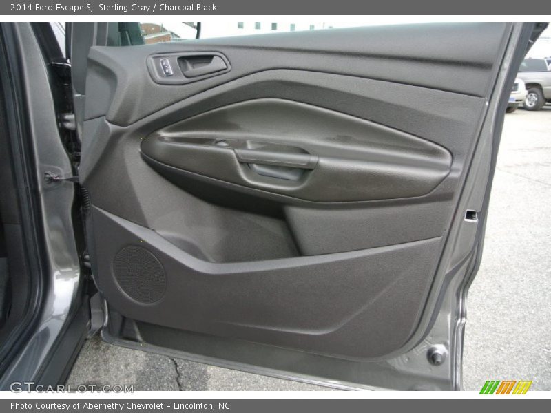Sterling Gray / Charcoal Black 2014 Ford Escape S