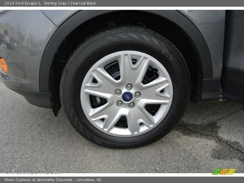 Sterling Gray / Charcoal Black 2014 Ford Escape S