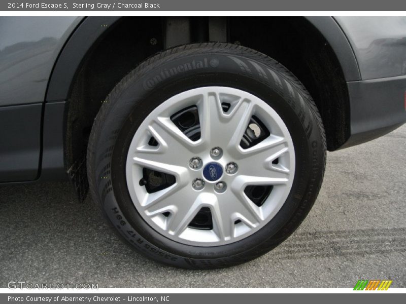Sterling Gray / Charcoal Black 2014 Ford Escape S