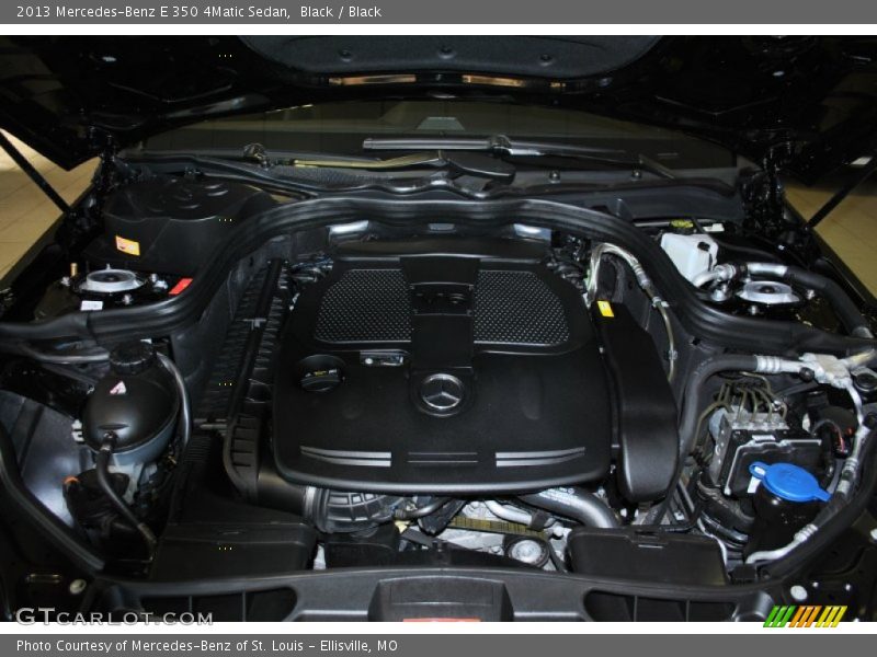 Black / Black 2013 Mercedes-Benz E 350 4Matic Sedan