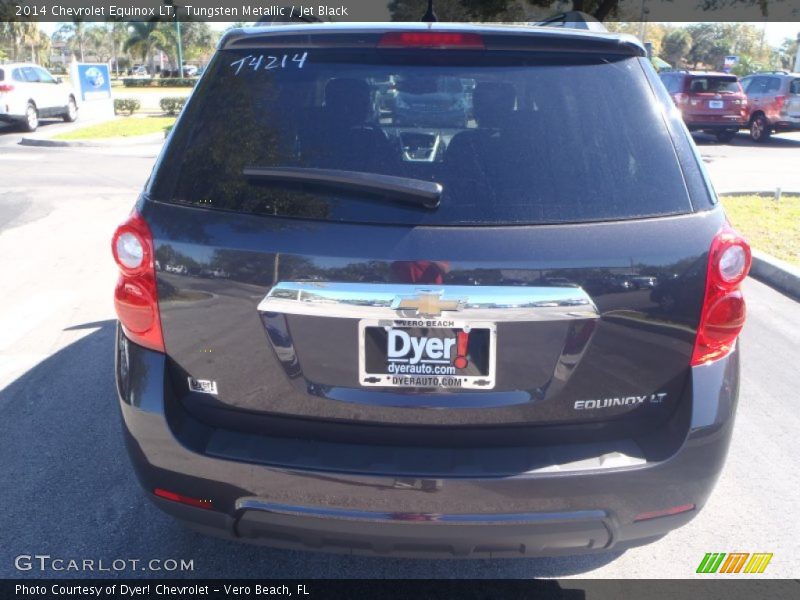 Tungsten Metallic / Jet Black 2014 Chevrolet Equinox LT