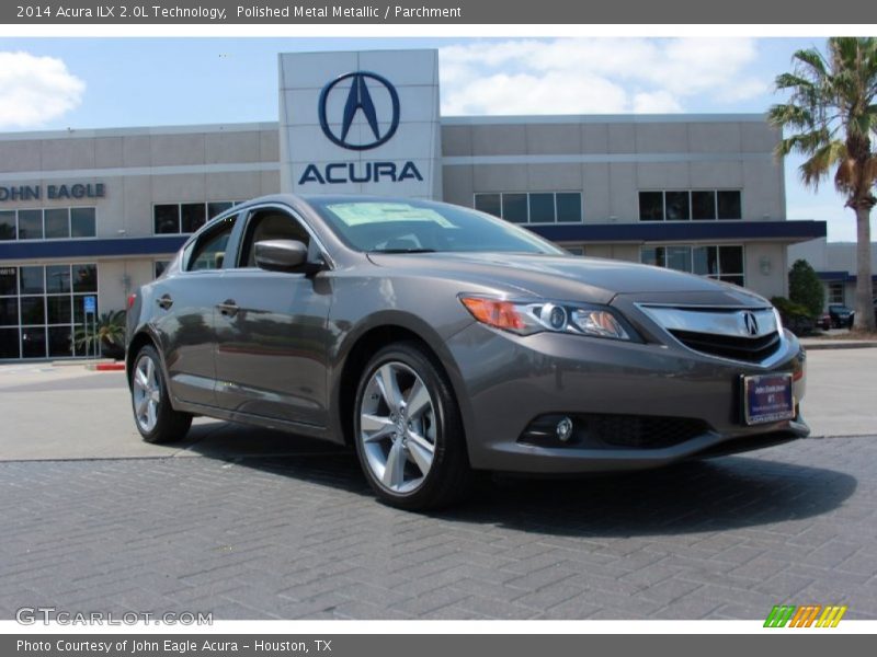 Polished Metal Metallic / Parchment 2014 Acura ILX 2.0L Technology