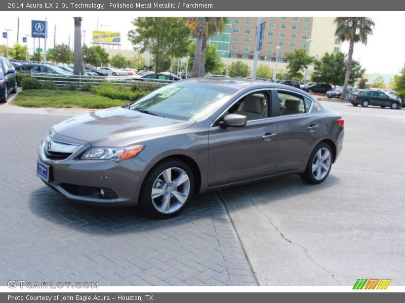 Polished Metal Metallic / Parchment 2014 Acura ILX 2.0L Technology